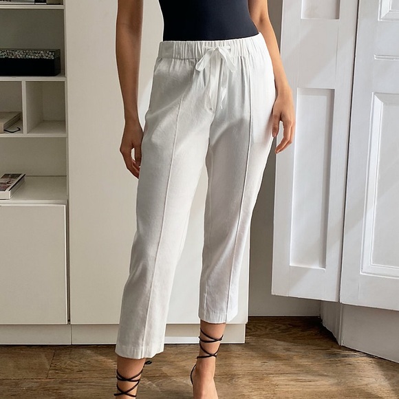 Aritzia Pants - Aritzia Babaton Day Linen Drawstring Pant Espace